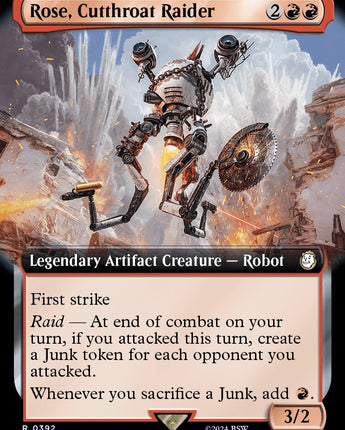Rose, Cutthroat Raider (Extended Art)
