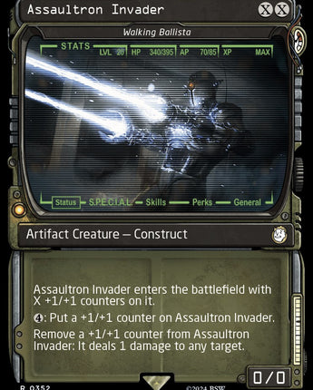 Assaultron Invader - Walking Ballista (Showcase)
