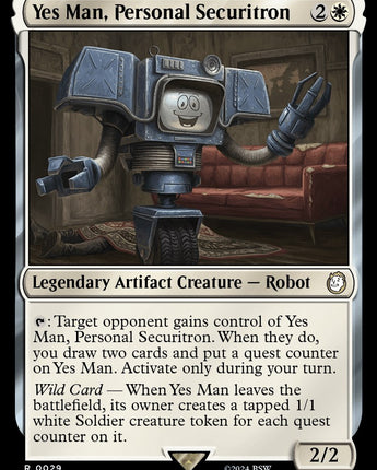Yes Man, Personal Securitron
