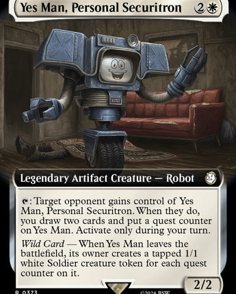 Yes Man, Personal Securitron (Extended Art)