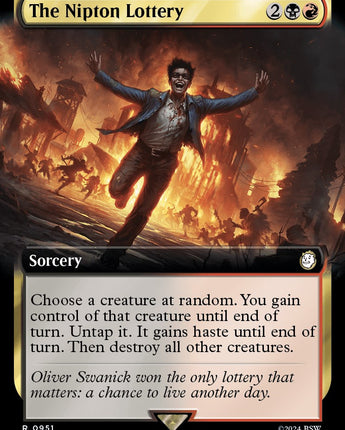 The Nipton Lottery (Extended Art) (Surge Foil)