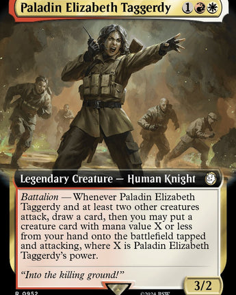 Paladin Elizabeth Taggerdy (Extended Art) (Surge Foil)