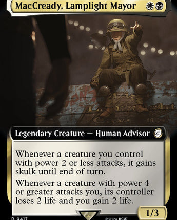 MacCready, Lamplight Mayor (Extended Art)