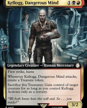 Kellogg, Dangerous Mind (Extended Art)
