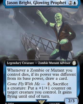 Jason Bright, Glowing Prophet (Extended Art) (Surge Foil)