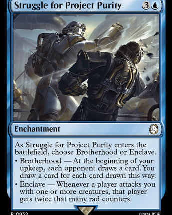 Struggle for Project Purity