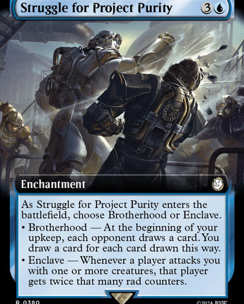 Struggle for Project Purity (Extended Art)