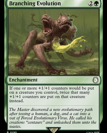 Branching Evolution