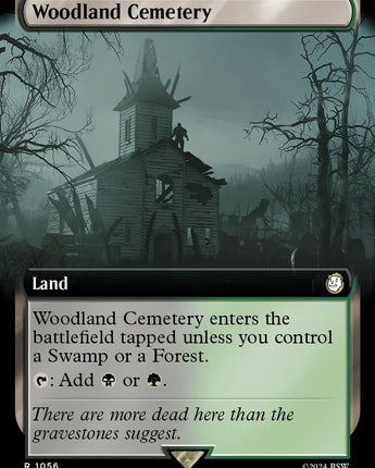 Woodland Cemetery (Extended Art) (Surge Foil)