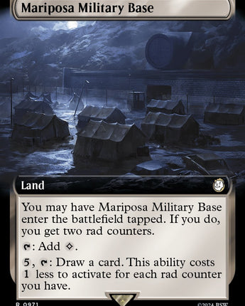 Mariposa Military Base (Extended Art) (Surge Foil)