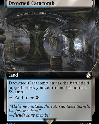 Drowned Catacomb (Extended Art) (Surge Foil)