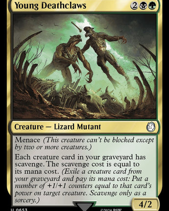Young Deathclaws (Surge Foil)