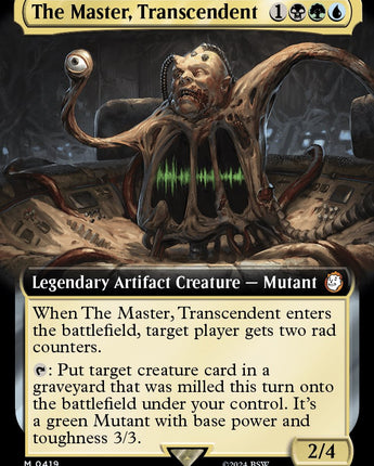 The Master, Transcendent (Extended Art)
