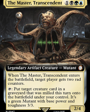 The Master, Transcendent (Extended Art) (Surge Foil)