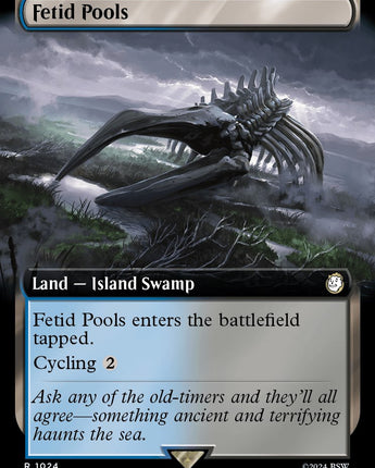 Fetid Pools (Extended Art) (Surge Foil)