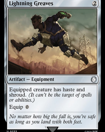 Lightning Greaves