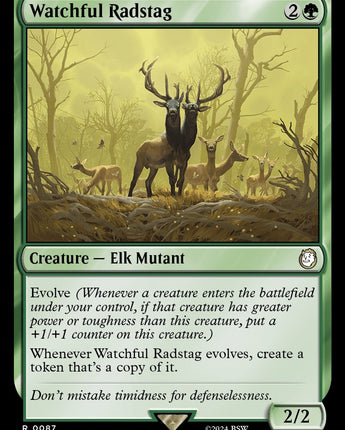 Watchful Radstag