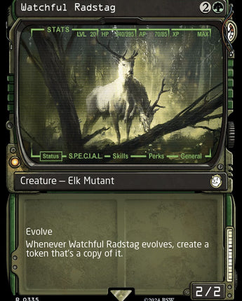 Watchful Radstag (Showcase)
