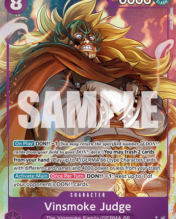 Vinsmoke Judge (Alternate Art)