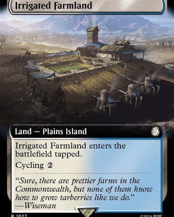 Irrigated Farmland (Extended Art) (Surge Foil)