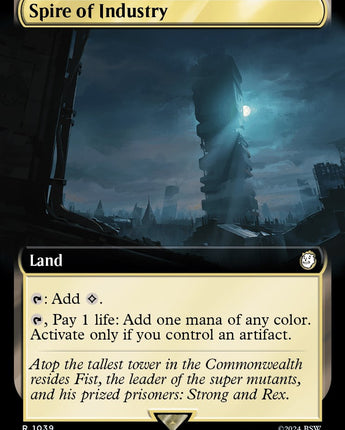 Spire of Industry (Extended Art) (Surge Foil)