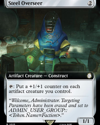 Steel Overseer (Extended Art) (Surge Foil)