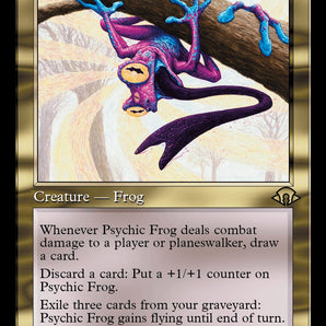 Psychic Frog (Retro Frame)