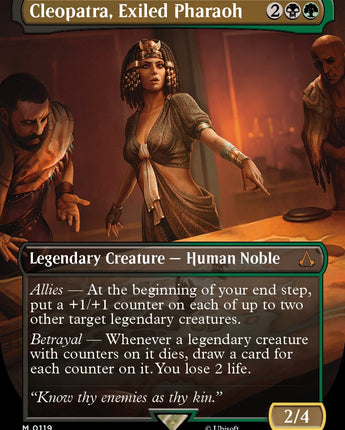 Cleopatra, Exiled Pharaoh (Borderless)