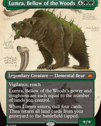 Lumra, Bellow of the Woods (Borderless) (0293)