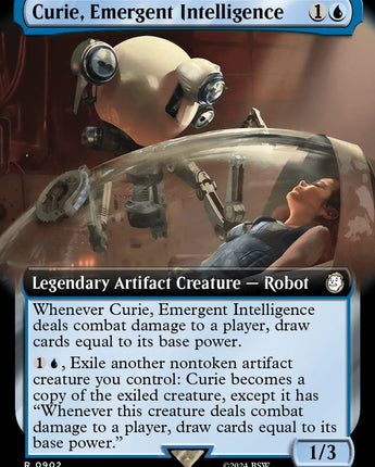 Curie, Emergent Intelligence (Extended Art) (Surge Foil)