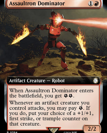 Assaultron Dominator (Extended Art)