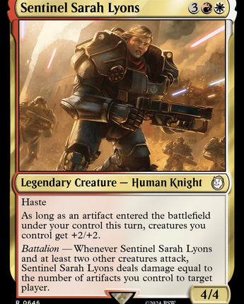 Sentinel Sarah Lyons (Surge Foil)