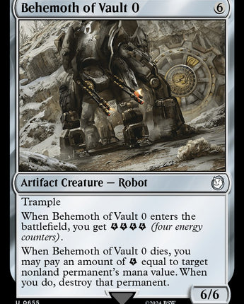 Behemoth of Vault 0 (Surge Foil)