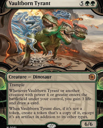 Vaultborn Tyrant (Showcase) (Raised Foil)