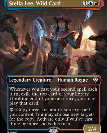 Stella Lee, Wild Card (Borderless)