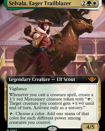Selvala, Eager Trailblazer (Extended Art)