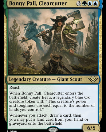 Bonny Pall, Clearcutter