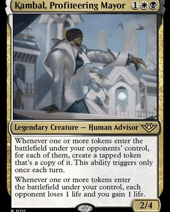 Kambal, Profiteering Mayor