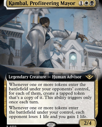 Kambal, Profiteering Mayor (Extended Art)