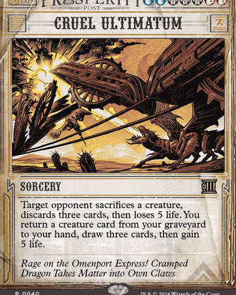 Cruel Ultimatum