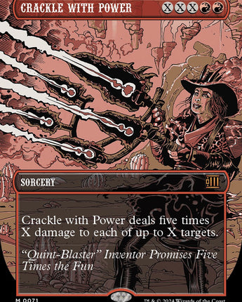 Crackle with Power (Textured Foil)