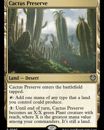 Cactus Preserve