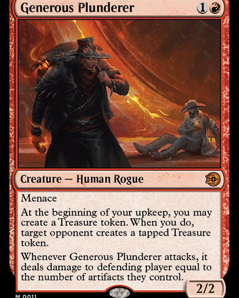 Generous Plunderer
