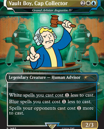 Vault Boy, Cap Collector - Grand Arbiter Augustin IV