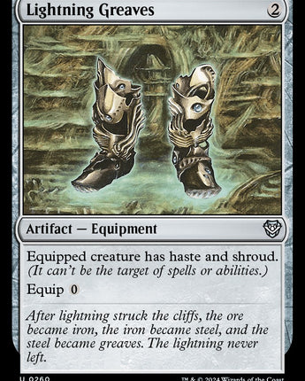 Lightning Greaves
