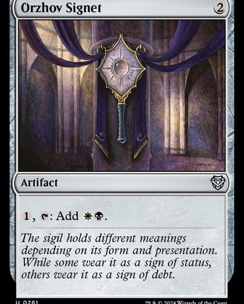 Orzhov Signet
