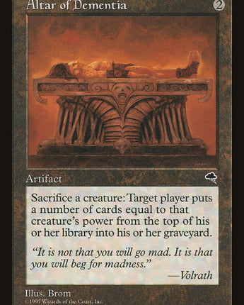 Altar of Dementia