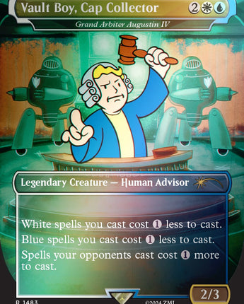 Vault Boy, Cap Collector - Grand Arbiter Augustin IV (Rainbow Foil)