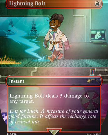 Lightning Bolt (1638) (Rainbow Foil)