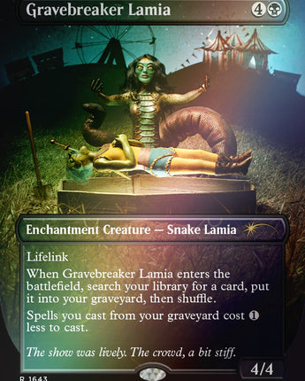 Gravebreaker Lamia (Rainbow Foil)